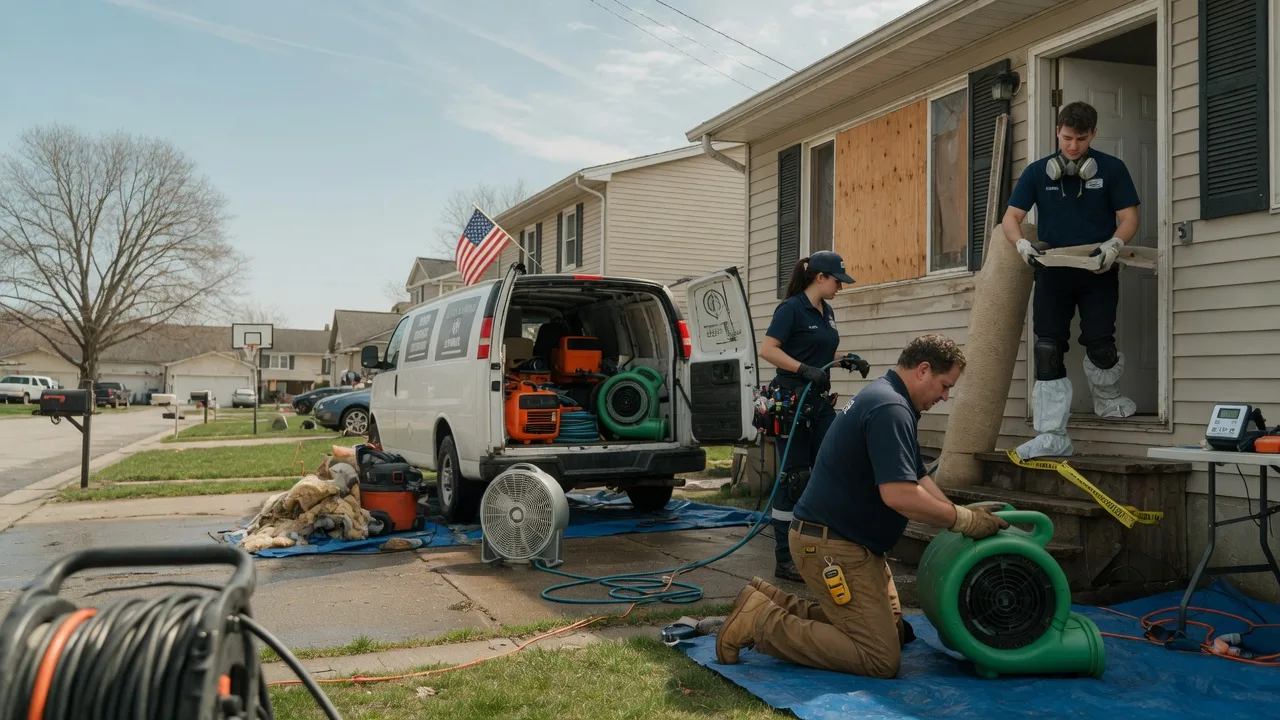 Water Damage Restoration in Atkinson, IL near me